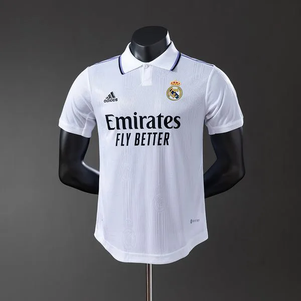 Camiseta de fútbol Real Madrid 2022/23 LOCAL MANGA CORTA VERSION JUGADOR
